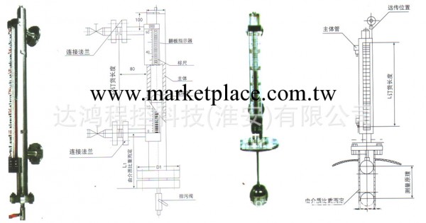 DH-56L磁性浮子液位（界位）計工廠,批發,進口,代購