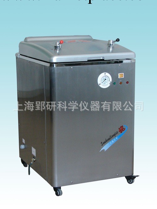 上海三申不銹鋼立式電熱蒸汽滅菌器YM50B（YX-400B）50L自動補水工廠,批發,進口,代購