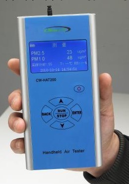 上海企偉供應手持式PM2.5、PM10雙粉塵速測機工廠,批發,進口,代購