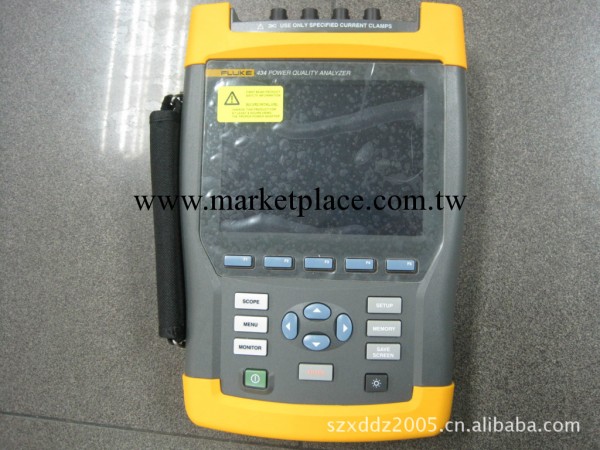 福祿克FLUKE F434三相電能質量分析機 福祿克一級代理工廠,批發,進口,代購