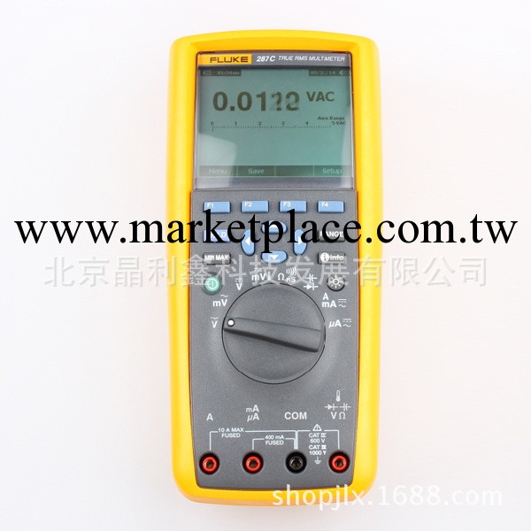 福祿克 FLUKE 真有效值數字萬用表 F287C工廠,批發,進口,代購