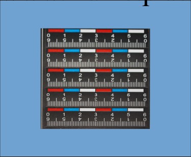 泉州聖源  SYWZ33-6C彩色不乾膠比例尺 6cm刑偵照相尺子 廠傢批發工廠,批發,進口,代購