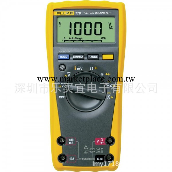 供應美國福祿克F-179數字萬用表 Fluke 179工廠,批發,進口,代購