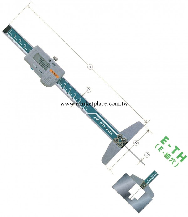 日本中村KANON|E-TH15B 電子深度卡尺批發・進口・工廠・代買・代購