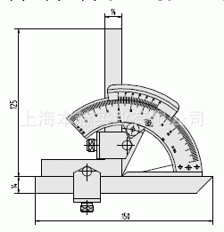 萬能角度尺 613 角度尺   哈量角度尺工廠,批發,進口,代購