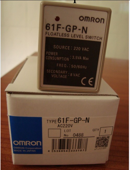 代理直銷歐姆龍液位開關61F-GP-N AC220V液位繼電器 特價包郵工廠,批發,進口,代購