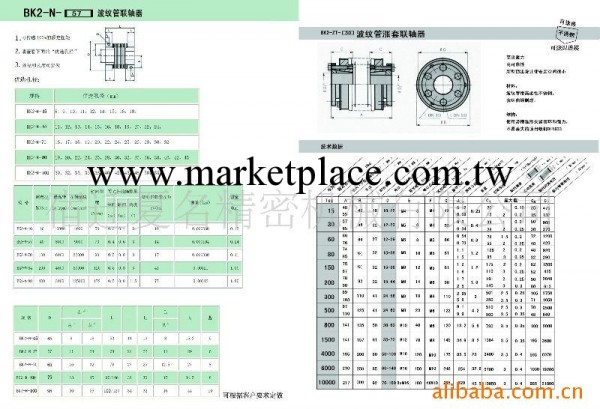 不銹鋼波紋管聯軸器/材料304/大扭矩/高彈性工廠,批發,進口,代購