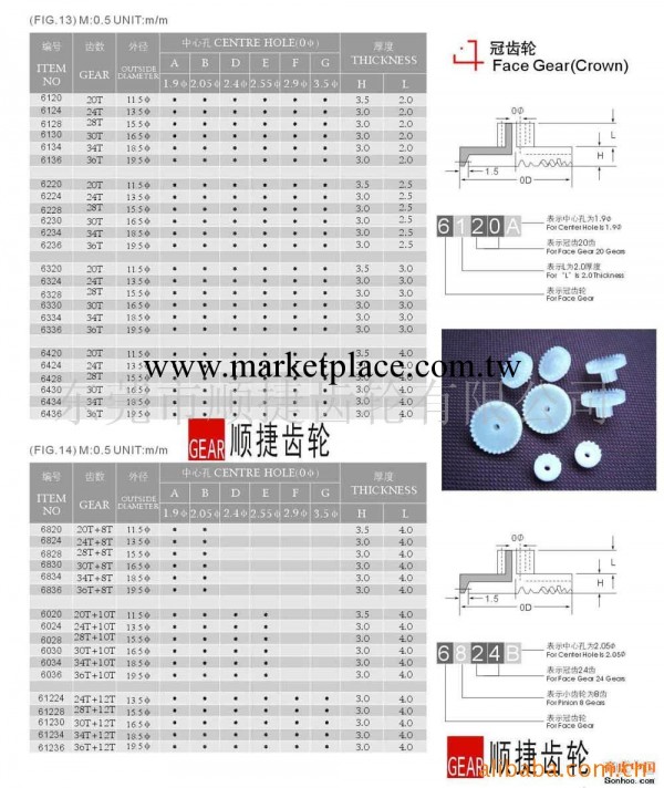 供應標準玩具齒輪 冠齒工廠,批發,進口,代購