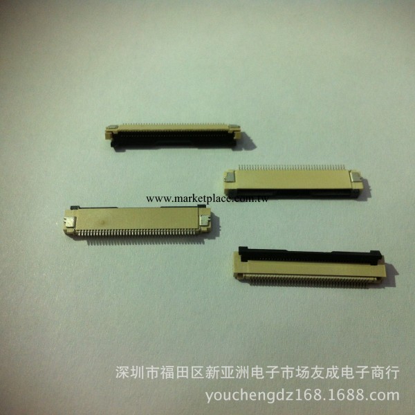 PFC連接器FH12-40S-0.5SH 40PIN 0.5MM 翻蓋下接工廠,批發,進口,代購