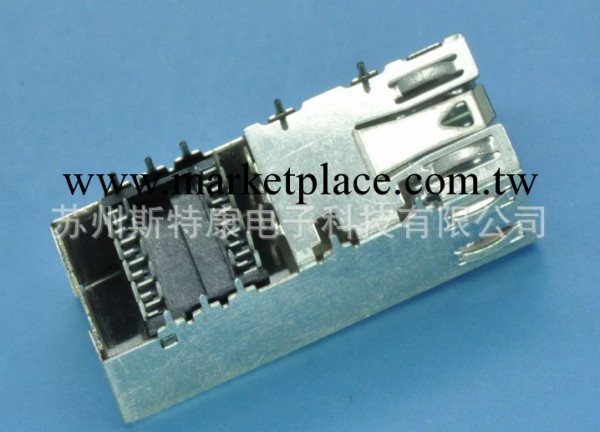 原裝正品AMP TYCO連接器20PIN SFP光纖收發連接器 型號2042853-1工廠,批發,進口,代購