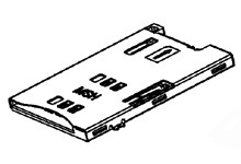 MOLEX / SIM卡座 / 475531001 / 47553-1001工廠,批發,進口,代購