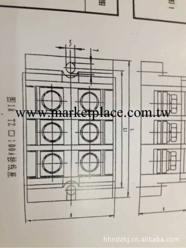 TZ100A 系列接線座工廠,批發,進口,代購