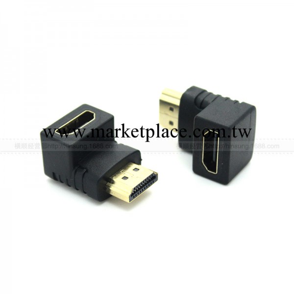 廠傢直銷 hdmi90度轉換頭 hdmi直角轉接頭 公轉母高清轉接頭hdmi工廠,批發,進口,代購