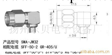 供應SMA電纜連接器工廠,批發,進口,代購