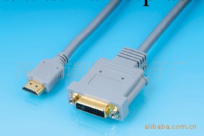 供應HDMI19/DVI24+1F 音視頻連接線批發・進口・工廠・代買・代購