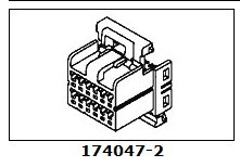 AMP/TYCO汽車料件174047-2大量優勢現貨供應工廠,批發,進口,代購