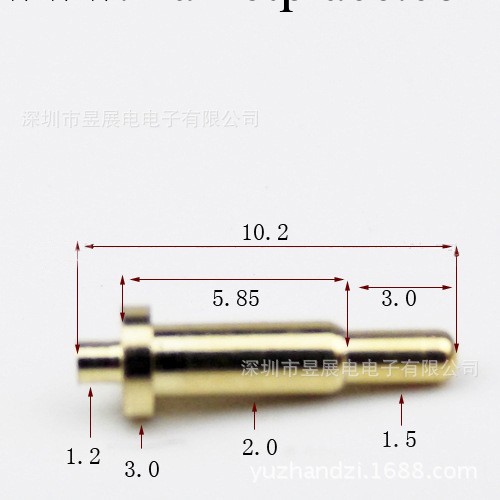 頂針彈簧連接器 專業生產pogopin 針式pogopin 非標pogopin定製工廠,批發,進口,代購