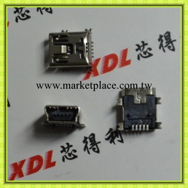 迷你USB 貼片 母座 (mini-USB) USB插座 5PF工廠,批發,進口,代購