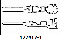 現貨供應安普2.5mm 雙重鎖定信號連接器917765-1工廠,批發,進口,代購