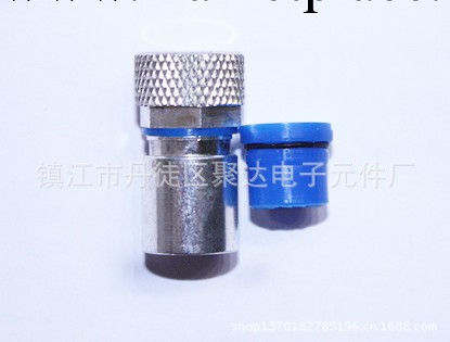 F頭擠壓式全銅防水連接器接RG6英製F.C.6.008工廠,批發,進口,代購