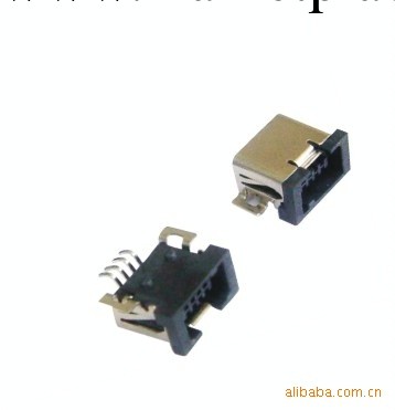 Mini USB-A 5P 貼片式母頭工廠,批發,進口,代購