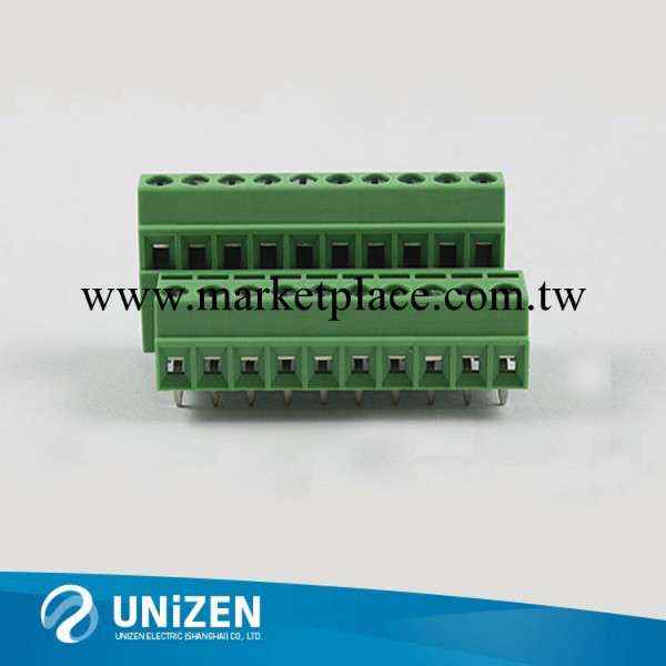 領臻直供 雙層 接線端子  MU1.0H2L3.5-10/GN PCB歐式工廠,批發,進口,代購