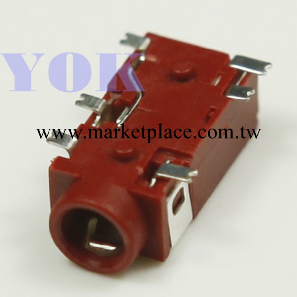 YOK新龍色彩耳機插座PJ-3537-R31L6S  廠傢直銷 價格優惠工廠,批發,進口,代購