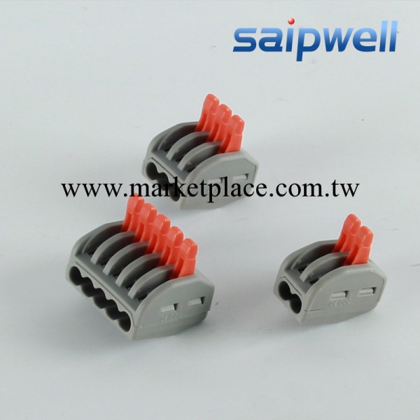 供應軟硬線連接器  五線連接器（0.08-2.5mm)建築端子連接器工廠,批發,進口,代購