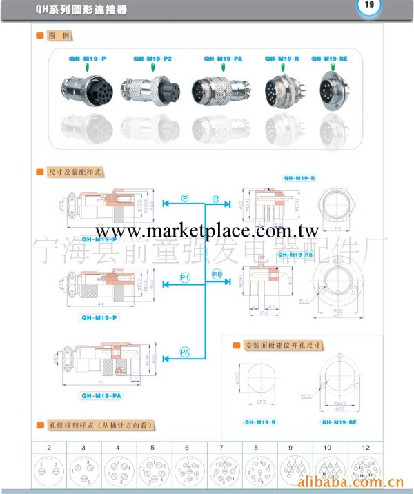 供應6PIN高頻連接器工廠,批發,進口,代購