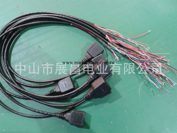 供應網絡攝影機尾線 監控尾線RJ45+DC電源尾線工廠,批發,進口,代購