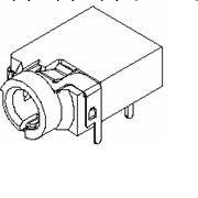 富士康連接器Audio Jack Connector 4 Pole: ja6343l-b1r0-7f工廠,批發,進口,代購