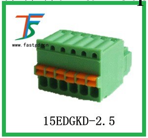 供應菲晟特FS15EDGKD-2.5插拔式接線端子 PITCH 2.5工廠,批發,進口,代購