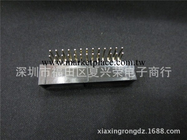 簡易牛角插座 雙排彎針 間距2.54 DC3-26PIN 全新環保耐高溫工廠,批發,進口,代購