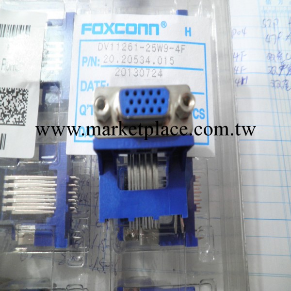 FOXCONN 15P 加長3排15 原裝現貨進口鏈接器 DV11261-25W9-4F工廠,批發,進口,代購