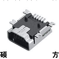 MINI USB母插座 5P母座CZ-514工廠,批發,進口,代購