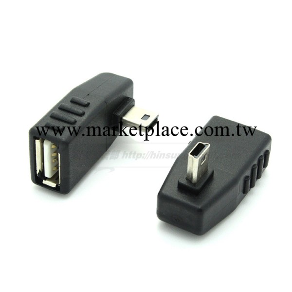 USB MINI 5P轉USB母右彎 車載音響USB轉接頭批發・進口・工廠・代買・代購