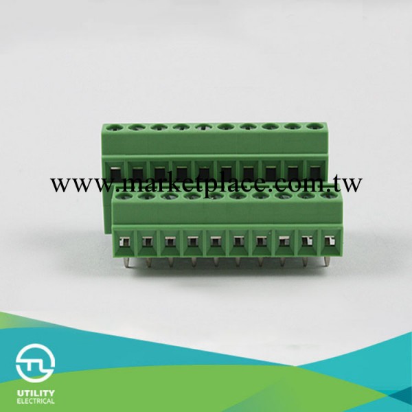 雙排PCB接線端子 MU1.0/H2L3.5/10焊接式接線端子 UL認證批發・進口・工廠・代買・代購