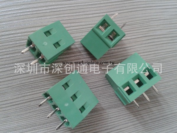 廠傢直銷綠色/藍色/灰色 接線端子128V-5.0/5. 08螺釘式PCB 直針工廠,批發,進口,代購