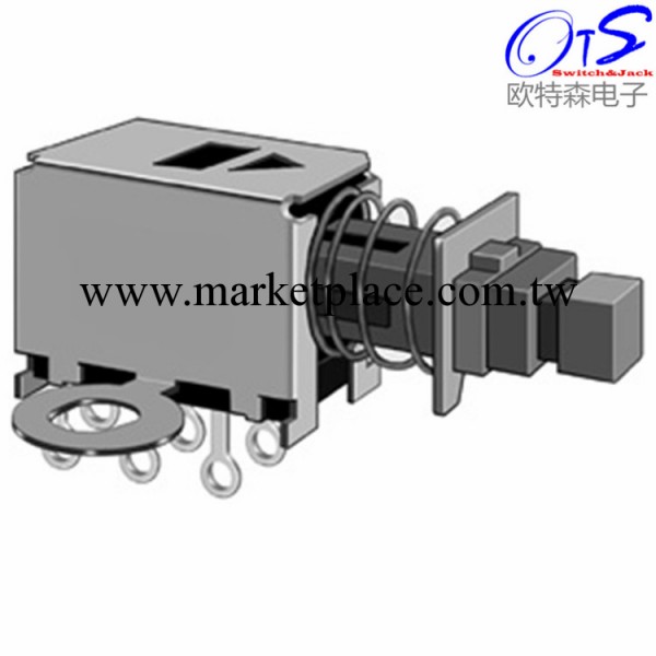 【直鍵開關】 PS-22F54 東莞廠傢直銷高品質自鎖/無鎖推動開關工廠,批發,進口,代購