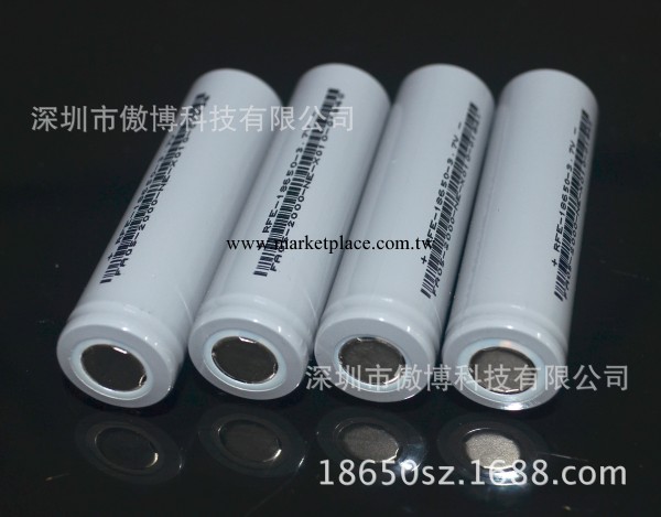 供應18650電池 3.7V鋰電池 2000mAh，鋰離子電池，手電筒電池工廠,批發,進口,代購