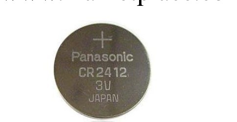 Panasonic松下CR2412原裝進口紐扣電池工廠,批發,進口,代購