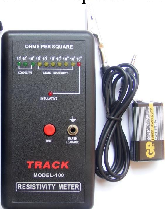 track表麵電阻測試機防靜電測試機TRACK MODEL-100表麵電阻測試機工廠,批發,進口,代購