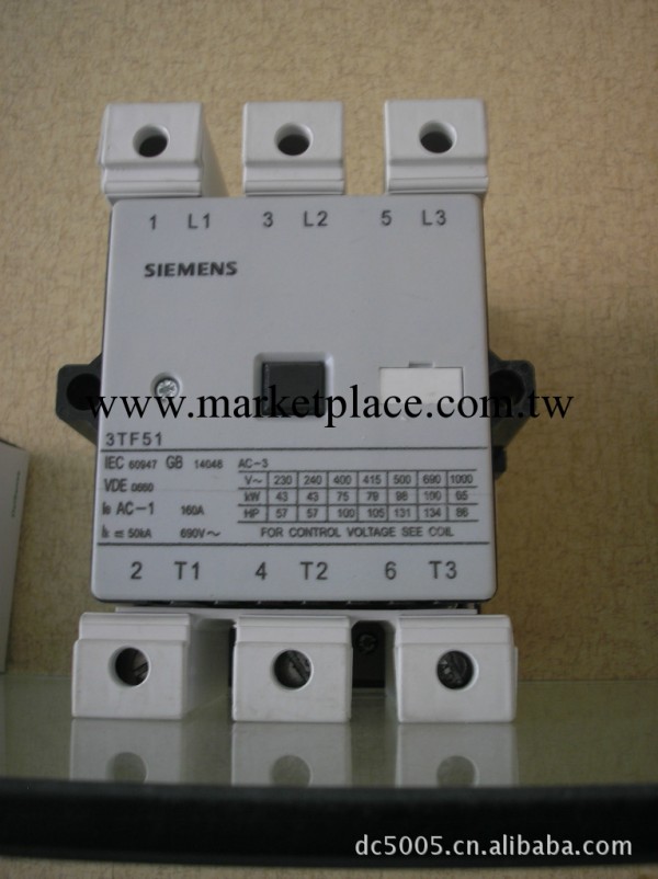 交流接觸器  3TF51  SIEMENS工廠,批發,進口,代購