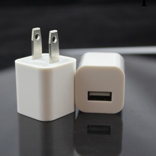 USB白色適配器 蘋果充電器 便攜插頭 迷你 綠點1安多功能插頭批發・進口・工廠・代買・代購