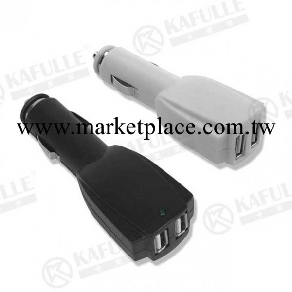 雙USB車載充電器 手機充電器 汽車充電器   廠傢直銷批發・進口・工廠・代買・代購