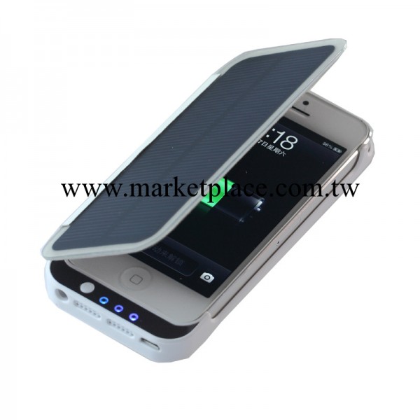 iphone5S太陽能背夾充電寶  iphone5S太陽能背夾電源批發・進口・工廠・代買・代購