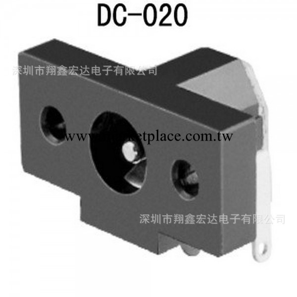 供應DC-020插座/2.0/2.5芯電源插座 直流插座工廠,批發,進口,代購