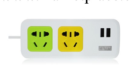 AIKA愛傢 數位插排多功能智能USB充電器工廠,批發,進口,代購