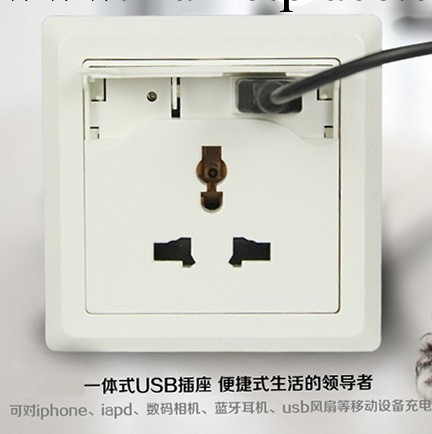 桌麵插座帶USB插座麵板86USB充電墻壁插座多功能墻壁插座廠傢批發工廠,批發,進口,代購