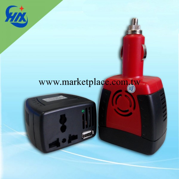 廠傢直銷 車載逆變器150W  12V轉220V  帶USB 2.1A輸出接口批發・進口・工廠・代買・代購